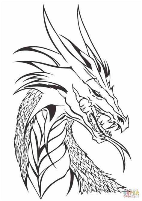 Best Picture of Printable Dragon Coloring Pages - albanysinsanity.com | Dragon coloring page ...