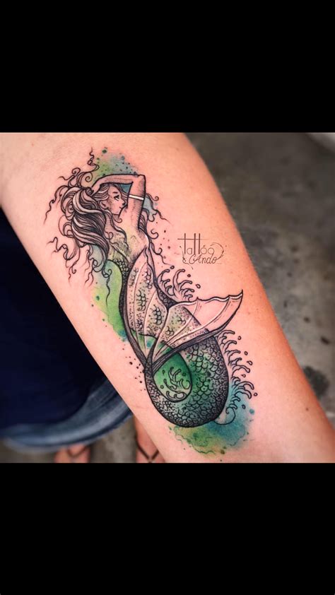 Rosa Negra Tattoo - Best Tattoo Shop in 2020 | Mermaid tattoo designs, Mermaid tattoo, Body art ...