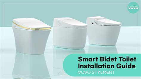 [VOVO STYLEMENT]Smart Bidet Toilet Installation Guide - YouTube