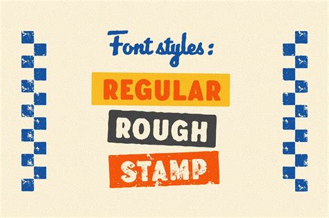 Vilanders - Vintage Stamp Font - Dfonts