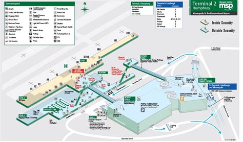 Minneapolis St Paul Airport Map - Maping Resources