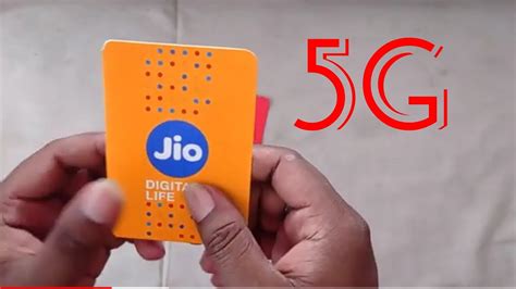 Jio 5G Sim Launch Jio 5G Sim Card Unboxing | 4G Sim Band | Jio 5G Network La unch Upgrade Sim 09 ...