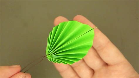 ORIGAMI FOR CARDS | ORIGAMI LEAVES - YouTube