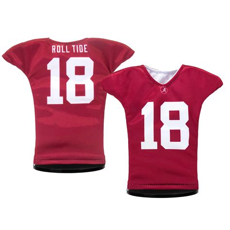 Alabama Football #18 Roll Tide Mini Sports Jersey (Crimson) 2024