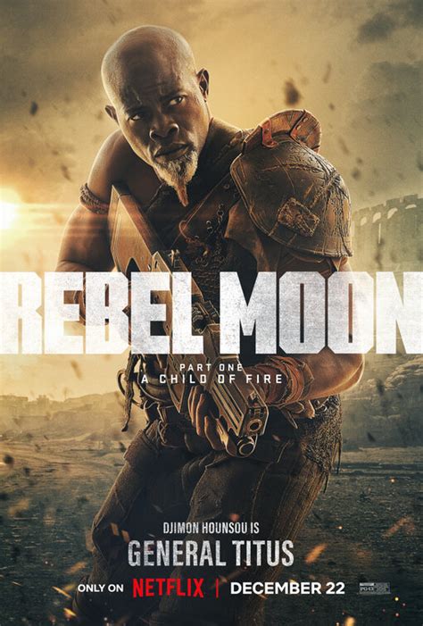 Rebel Moon: Part One - A Child of Fire (aka Rebel Moon) Movie Poster ...