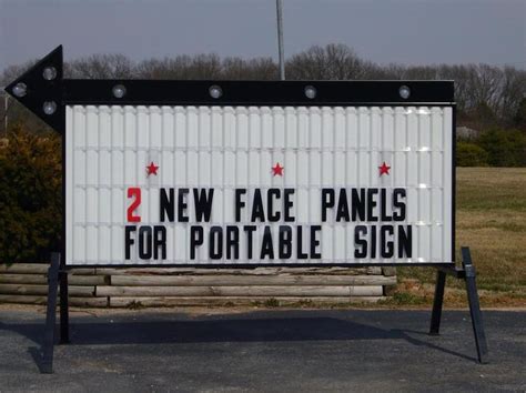 New 40" X 8' Changeable Flexible Letter Outdoor Marquee Readerboard Sign Faces | eBay | Marquee ...