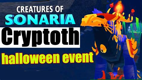 Cryptoth! Halloween Event! Creatures Of Sonaria | whalemistar - YouTube