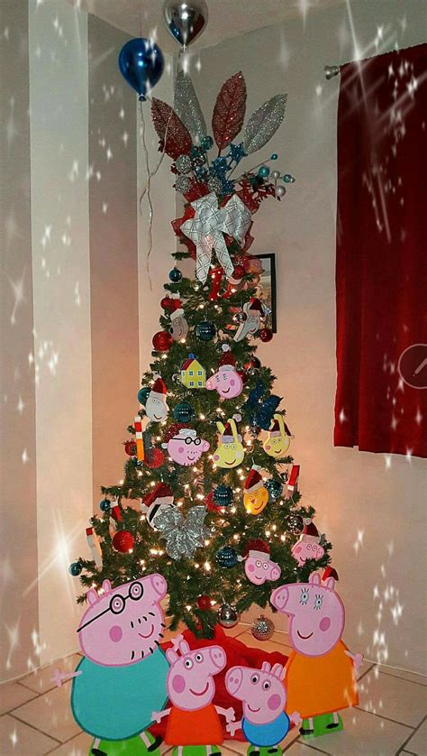 Peppa Pig Christmas Tree - Rain Will