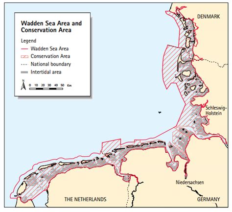 Map of the Wadden Sea Area and Conservation Area (Common Wadden Sea... | Download Scientific Diagram