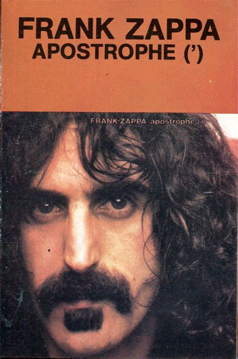 Frank Zappa – Apostrophe (') (1976, Cassette) - Discogs