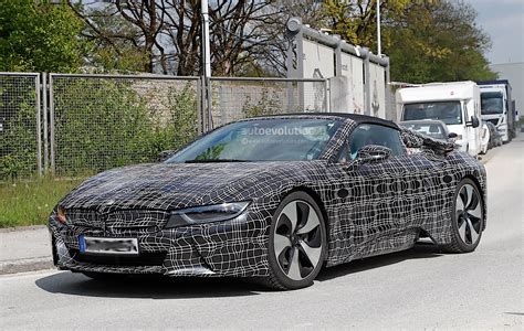 2018 BMW i8 Spyder Prototype Spied, Everything Looks Ready For ...