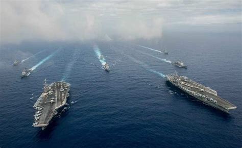 Dual Carrier Strike Group Ops in Western Pacific | Defense Media Network