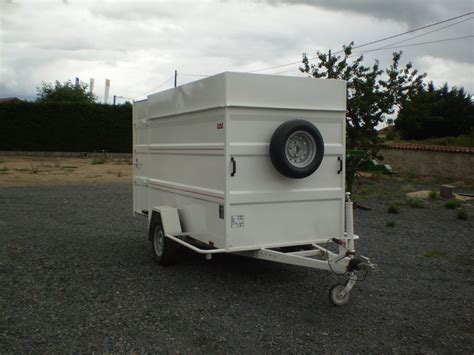 Remorque pour camping car | DMS - Remorque sur mesure