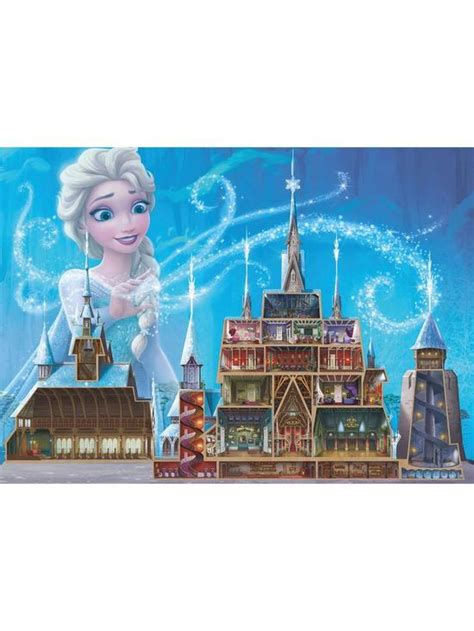 Ravensburger Disney Castles - Elsa 1000 piece Jigsaw Puzzle ...