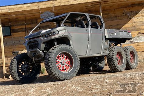 Can-Am Defender 6x6 Max Is a Unique Behemoth of a Build, Made for Cowboy Cerrone - autoevolution