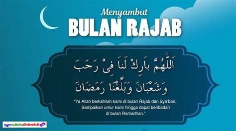 Bacaan Niat Puasa Rajab Bulan Rajab 2023 (Arab, Latin, Arti)