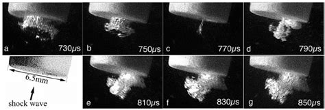 Cavitation bubble rebound following cluster collapse at the proximal ...