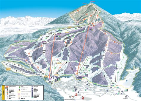 Nozawa Onsen Trail Map