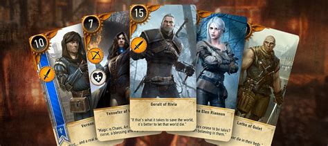 Witcher 3 gwent cards - downmasa