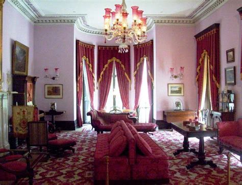 Dundurn Castle Drawing Room-love the drapes and details | Georgian interiors, Victorian decor ...