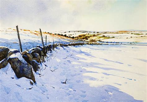 How to Paint Snow in Watercolour - Artists & Illustrators