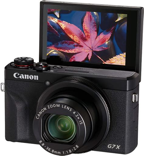 Questions and Answers: Canon PowerShot G7 X Mark III 20.1-Megapixel Digital Camera Black ...