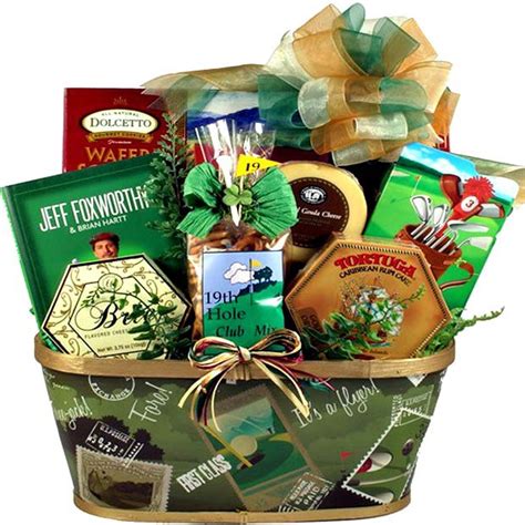 A Round of Golf, Gift Basket for Golfers