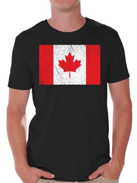 Awkward Styles - Awkward Styles Canada Flag Shirt for Men Proud ...