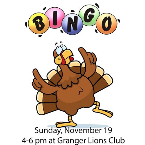 Turkey Bingo – Granger Chamber of Commerce