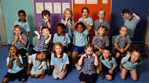 Townsville Prep class 2021 funny faces edition | Herald Sun