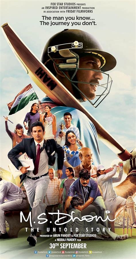 M.S. Dhoni: The Untold Story (2016) - Full Cast & Crew - IMDb