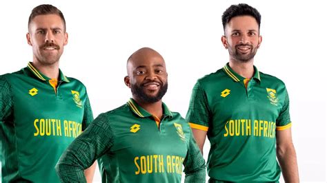 South Africa unveil new jersey ahead of ODI World Cup