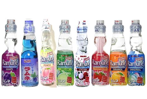 Buy Ramune Japanese Soda Drinks Gift Set 8 Variety Pack Additional 3 ...