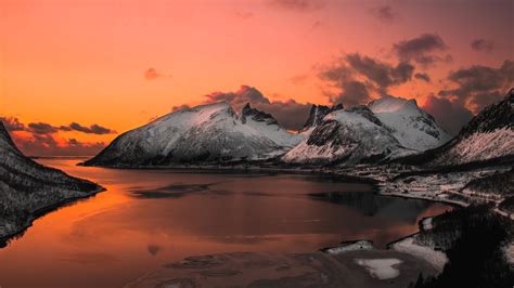 1920x1080 Resolution Surreal Mountain Landscape Lake 4K 1080P Laptop ...