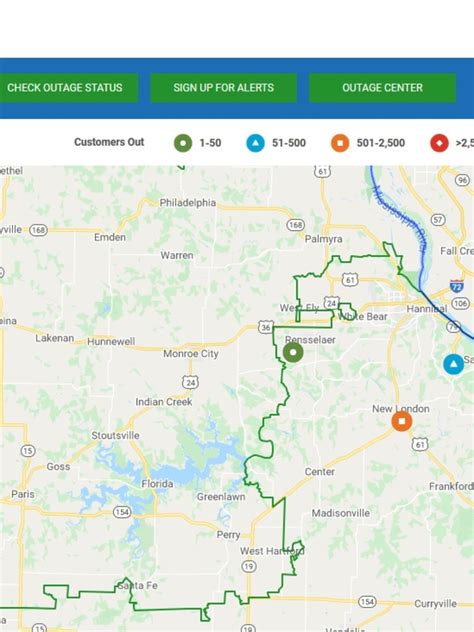 Ameren Missouri Power Outage Map - Map