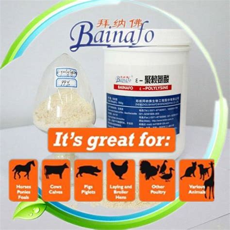 Cattle Feed Ingredients E-polylysine For Feed Additive - Zhengzhou ...