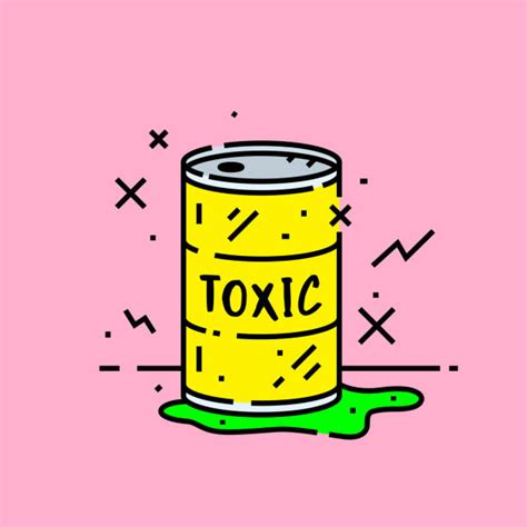 Cartoon Of A Toxic Waste Barrel Illustrations, Royalty-Free Vector Graphics & Clip Art - iStock