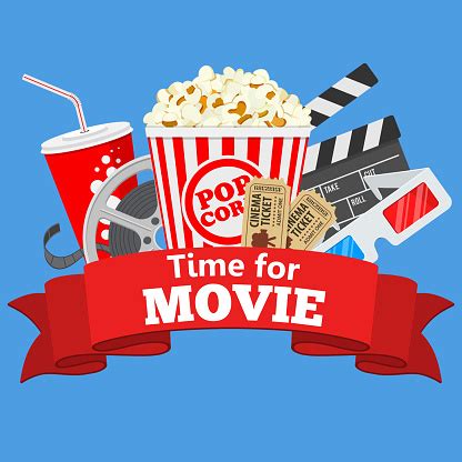 Cinema And Movie Time Stock Illustration - Download Image Now - iStock