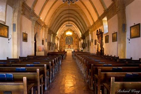 Chapel Interior | Carmel Mission, California | Richard Wong Photography