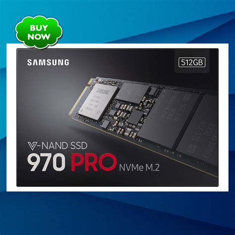 Samsung 970 PRO 512GB MZ-V7P512BW NVMe PCIe M.2 2280 SSD