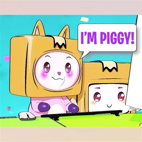 LankyBox World on Instagram: “Foxy & Boxy play ROBLOX PIGGY 😂 #LankyBoxWorld” | Play roblox ...