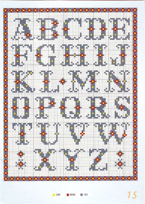 17 Best images about Cross stitch Alphabet on Pinterest | Stitching ...