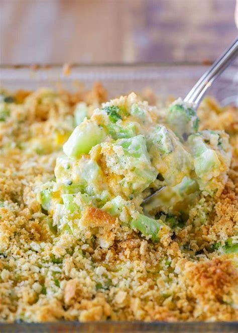 Broccoli Cheese Casserole {with Ritz Crackers!} | Lil' Luna