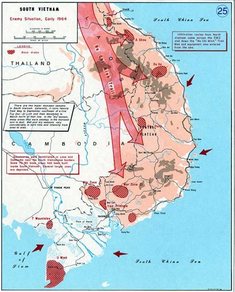 Mapping The Conflict: A Comprehensive Look At The Vietnam War Battles - Texas Fault Lines Map ...