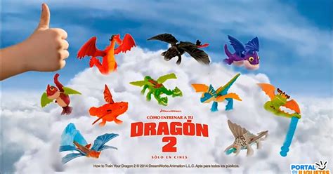 Juguetes "Cómo Entrenar a tu Dragón 2" del Happy Meal (McDonald's) - Portal de Juguetes