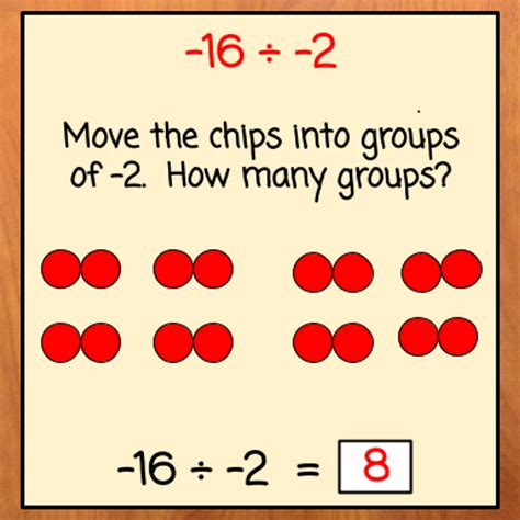 Dividing Integers with Integer Chips