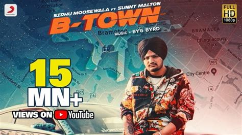 B TOWN LYRICS - Sidhu Moose Wala, Sunny Malton | LyricsBogie