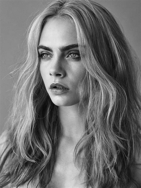 HD wallpaper: Cara Delevingne, actress, model, monochrome, women ...