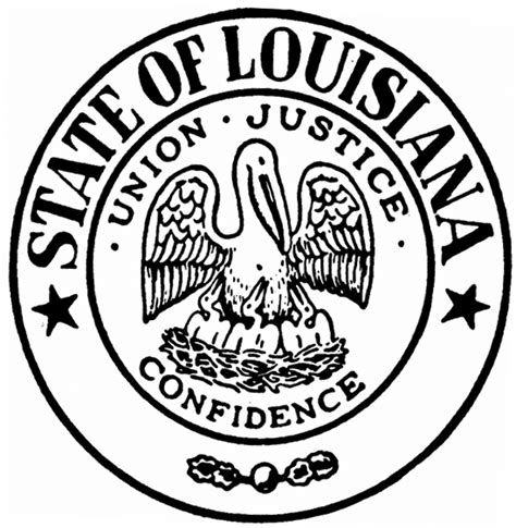 Louisiana State Seal Vector at GetDrawings | Free download