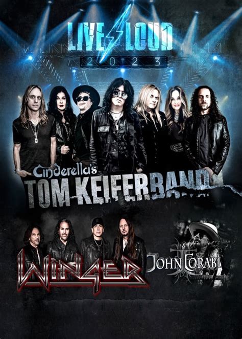 TOM KEIFER Announces 2023 Tour Dates With WINGER And JOHN CORABI